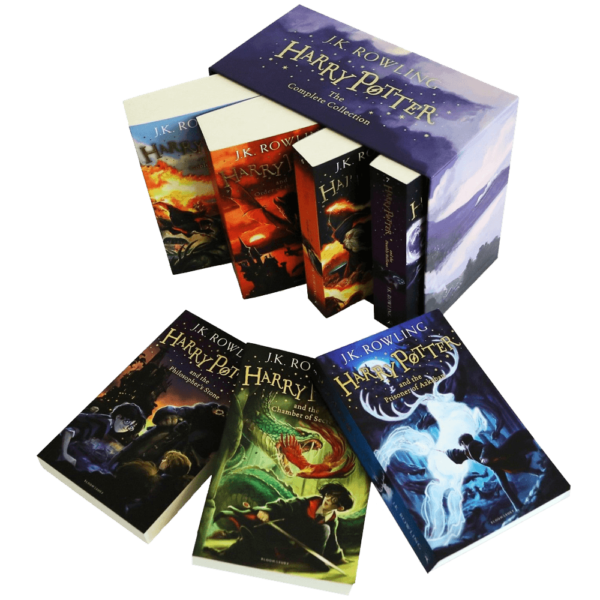 Harry Potter The Complete Collection 7 Books Set Collection J.K. Rowling — изображение 7